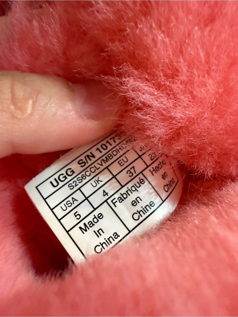 UGG Kids Pink Suede Bow-Back Shearling Boots